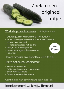 Workshop komkommerkwekerij 2